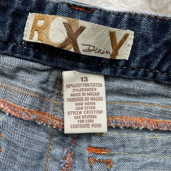 Roxy Denim Flap Pockets Capri - Women’s 13 - Picture 2 of 6